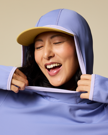 Sombra Sun Hoodie - Women's - Aster - US 6476