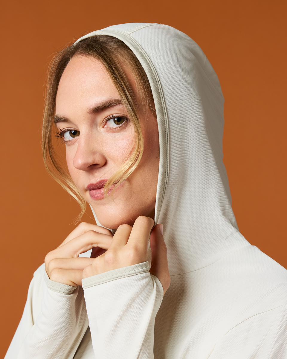 Sombra Sun Hoodie - Women's - Chalk - US 6382