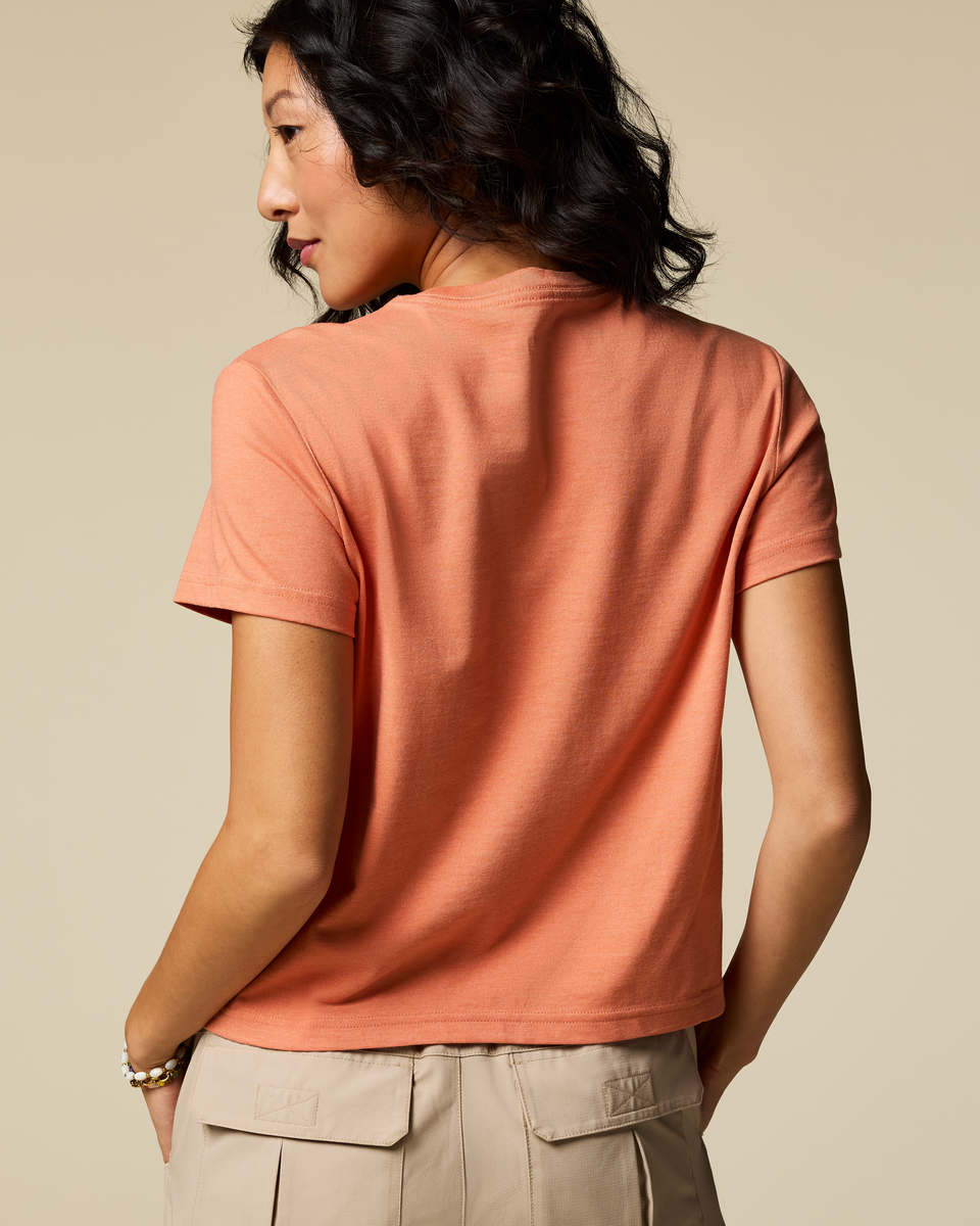 Sunset Embers T-Shirt - Women's - Grapefruit - US 2227