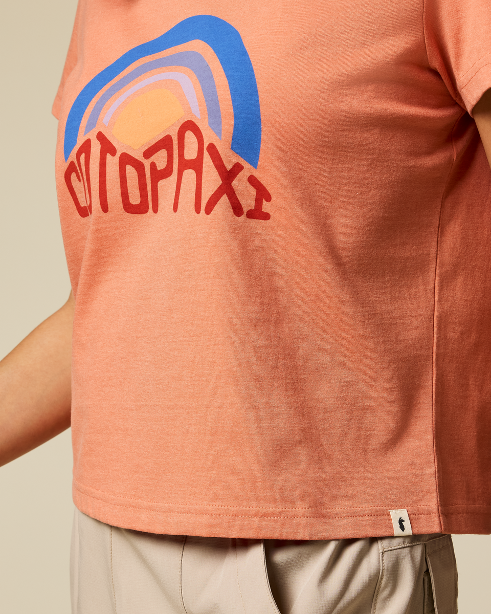 Sunset Embers T-Shirt - Women's - Grapefruit - US 2227