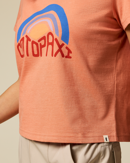 Sunset Embers T-Shirt - Women's - Grapefruit - US 2227