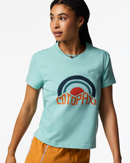 Sunset Embers T-Shirt - Women's - Tide Pool - US 1783