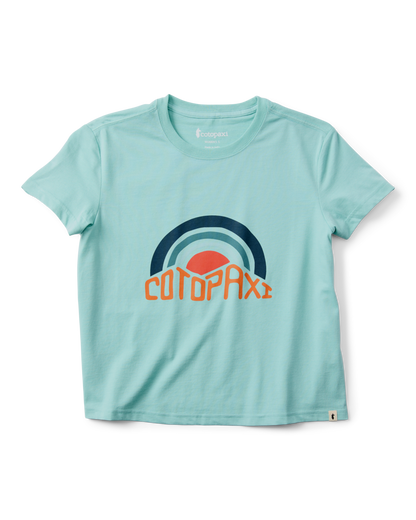 Sunset Embers T-Shirt - Women's - Tide Pool - US 1783