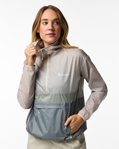 Teca Half-Zip Windbreaker - Women's - Looks Like Rain - US 1108