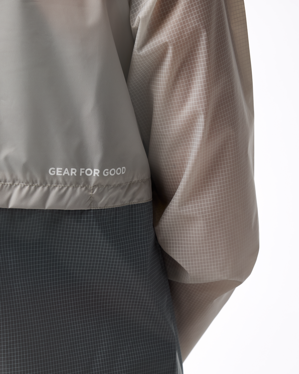 Teca Half-Zip Windbreaker - Women's - Looks Like Rain - US 1108