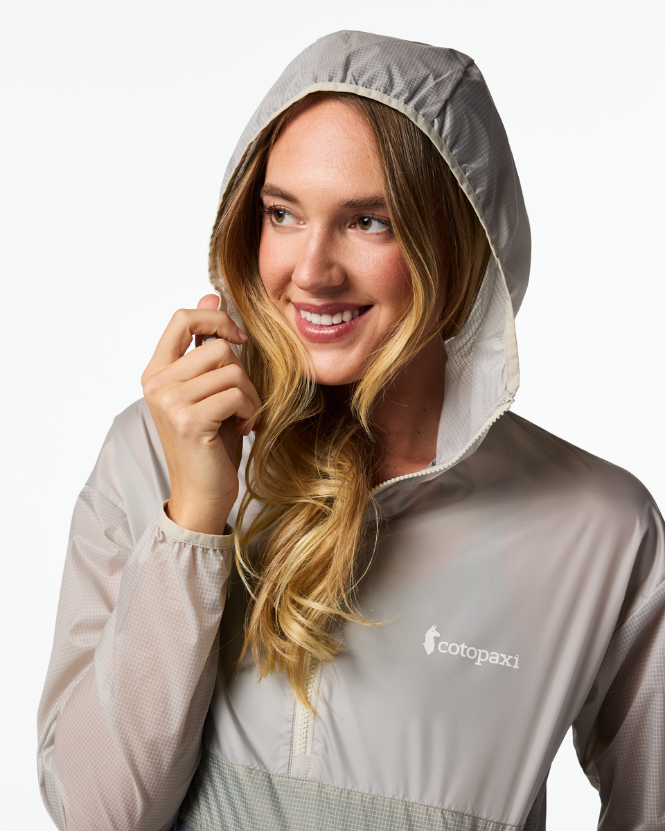 Teca Half-Zip Windbreaker - Women's - Looks Like Rain - US 1108