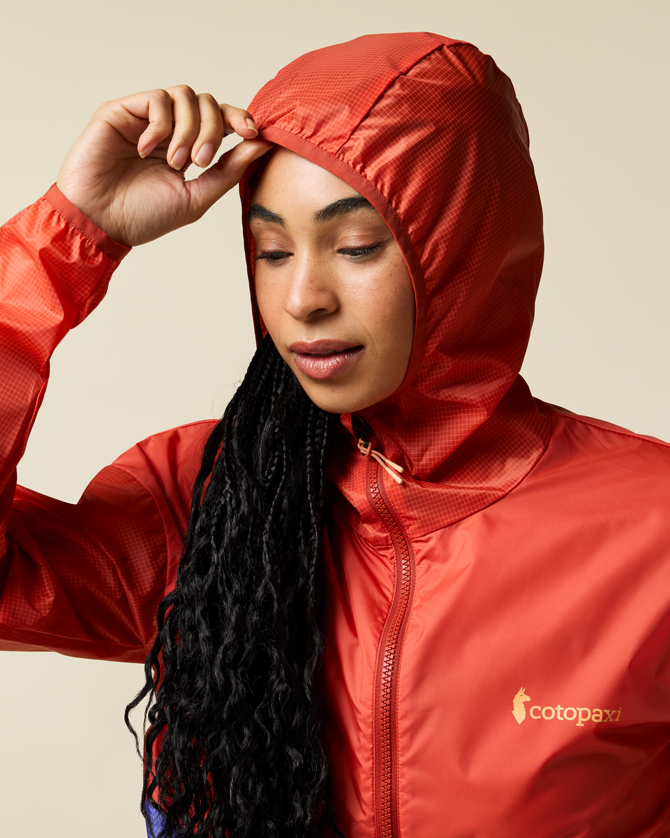 Teca Half-Zip Windbreaker - Women's - Smell the Begonias - US 9269
